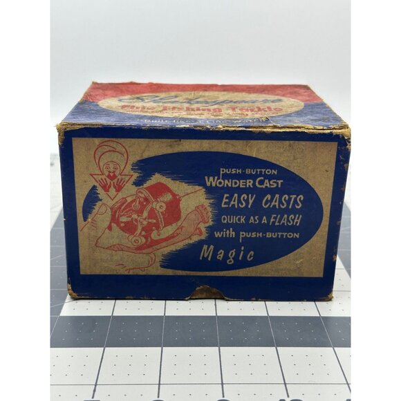 Shakespeare WonderCast No. 1794 Push-Button Reel Boxed With Manual & Oil Set - Picture 13 of 16